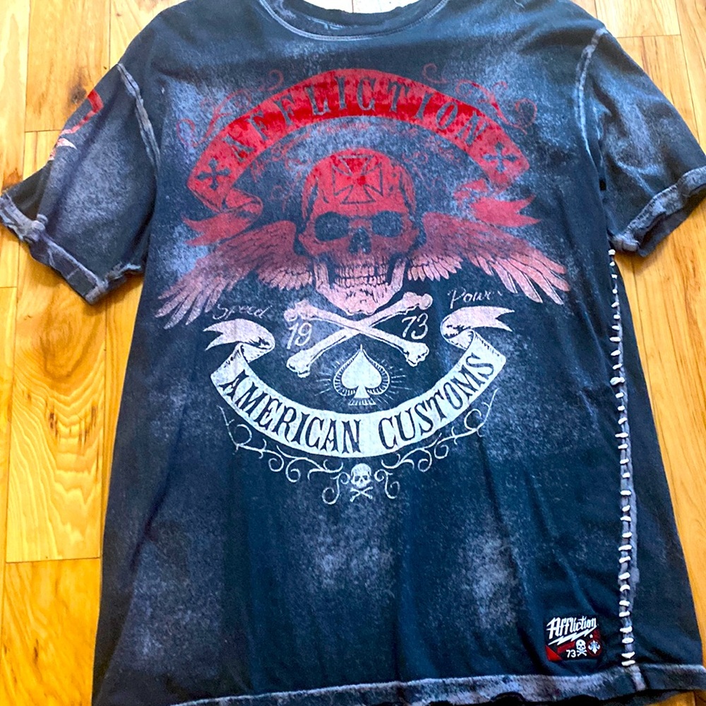 Affliction T-Shirt Large